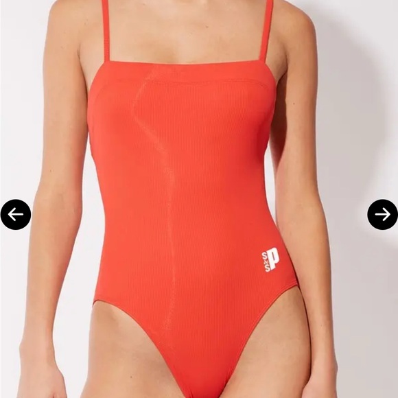 Prince The Gemma Women’s Tomato Soup One Piece Swimsuit - Picture 1 of 7